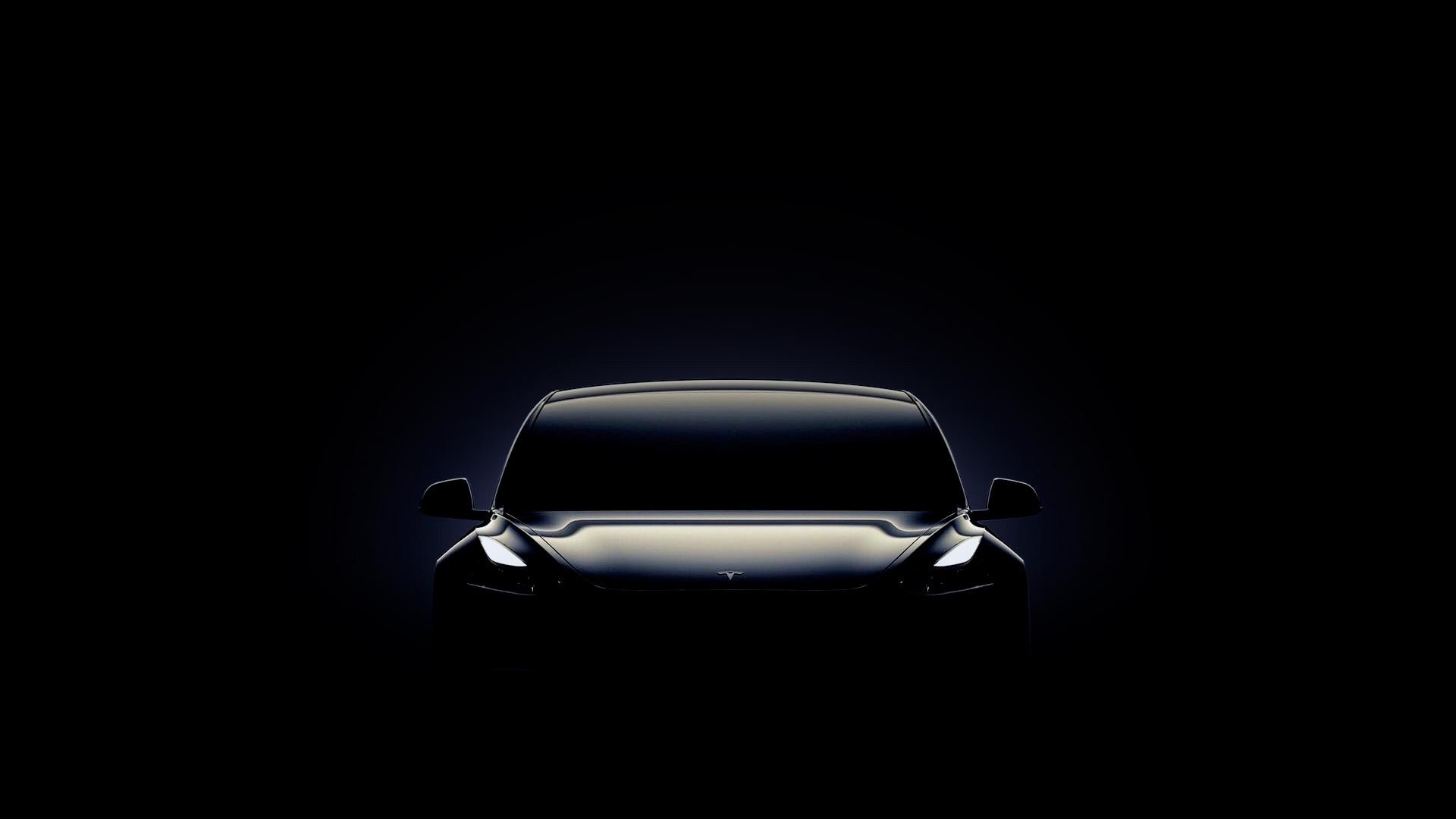 Tesla Black Model 3 Wallpaper - Pure Tesla